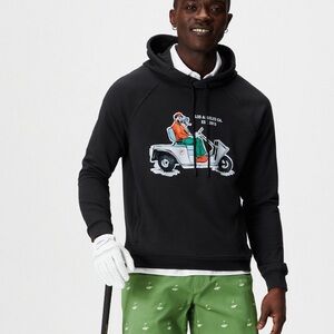 Fabletics Black Graphic Hoodie